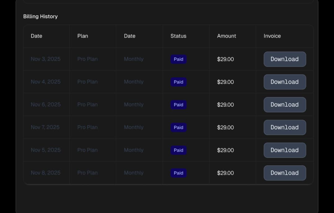 Automatic Payment Sync